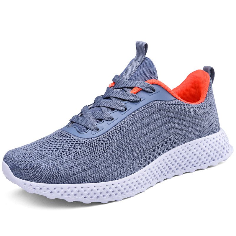 Adu Shoes 0520 Four Seasons Flying Weaving Women's Shoes Fitness Running Network Red Catwalk details Picture