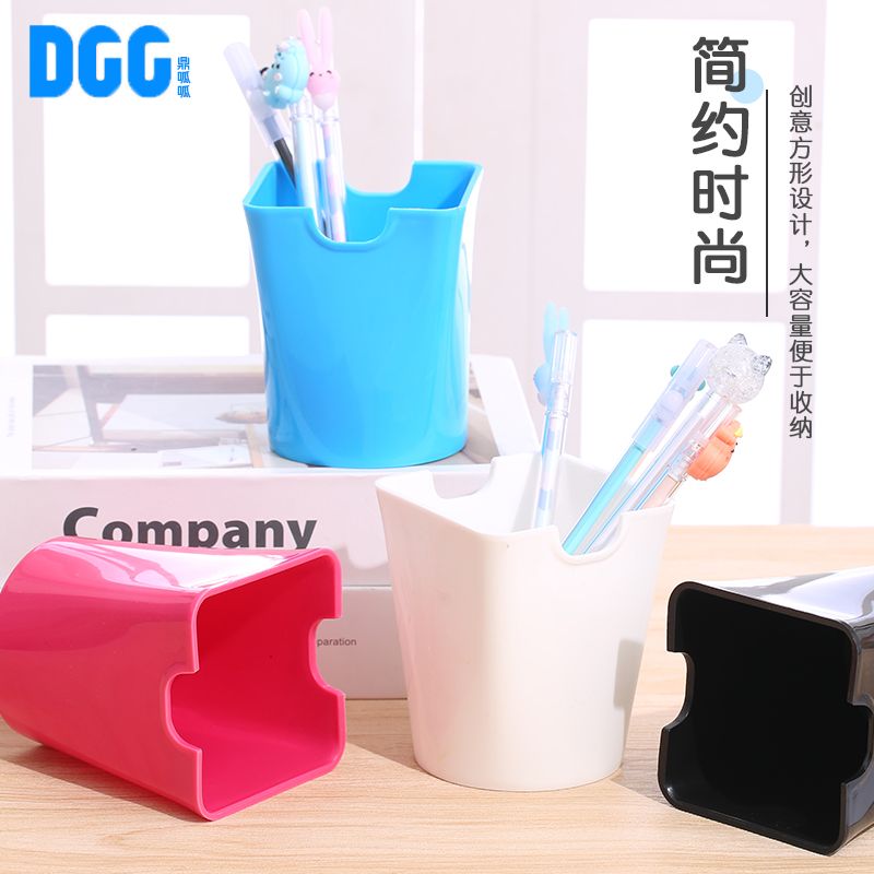 Creative and fashionable pen holder, office desk, student ornament, personalized modern and simple stationery, multi-functional storage box detail image 1