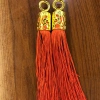 18 cm gold-plated tassels 1 (single type) Specification image