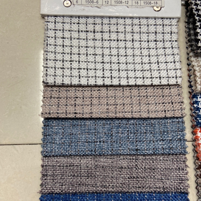 Plaid imitation hemp cloth adornment handicraft headdress clothing cloth piece much design much color is optional thumbnail