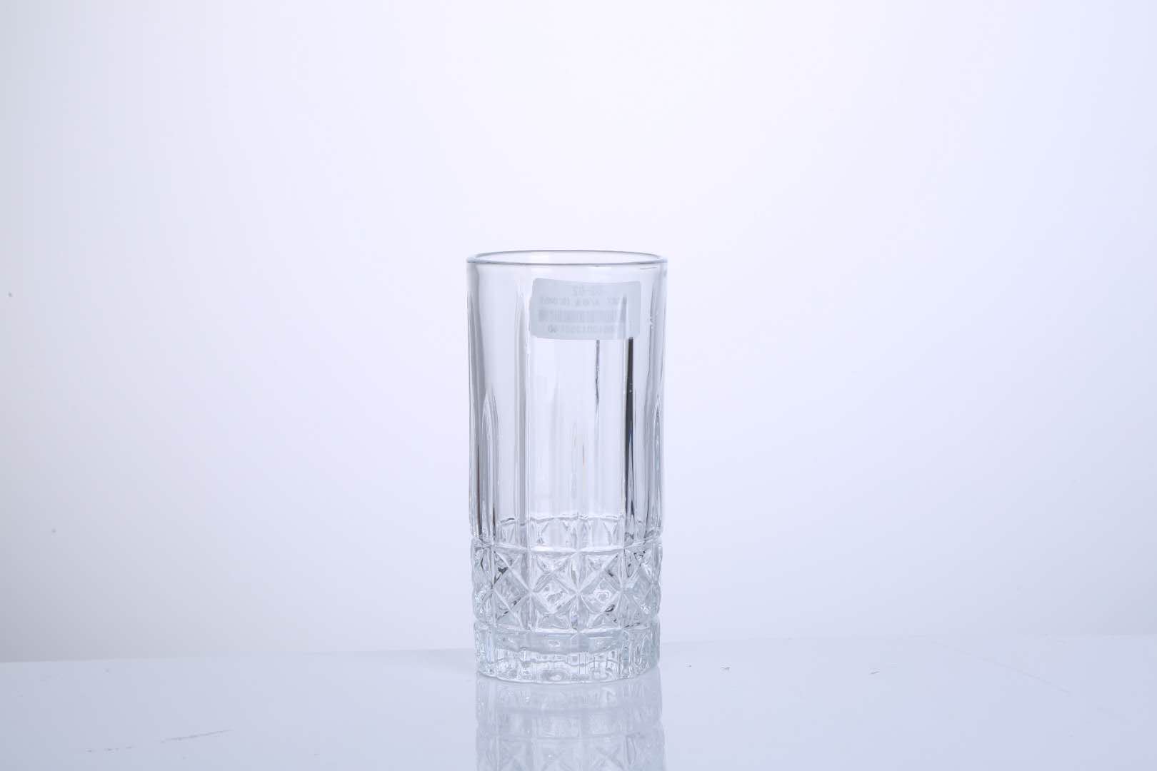 欧美刻花无铅玻璃杯