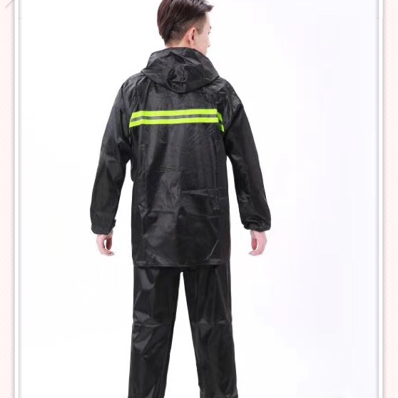 Double adult split suit raincoat poncho thumbnail