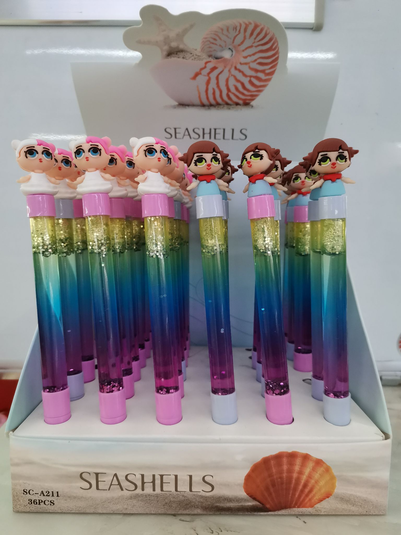 Golden Happy doll Fairy neutral pen