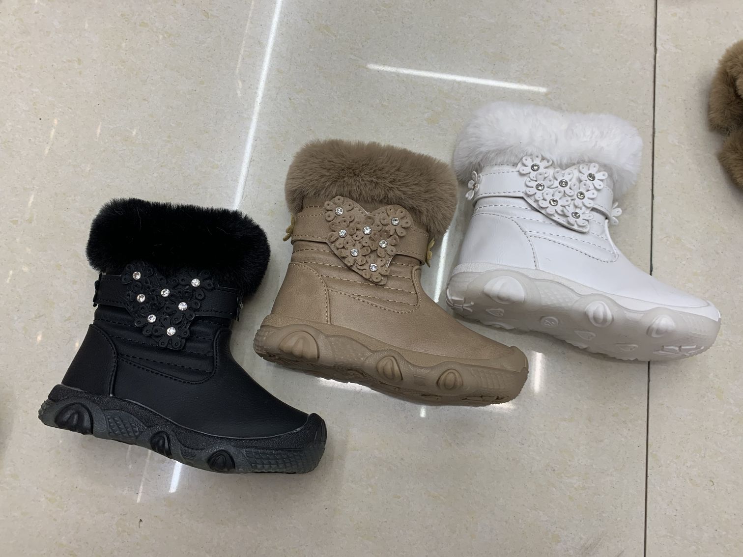 女童时尚雪地棉鞋004