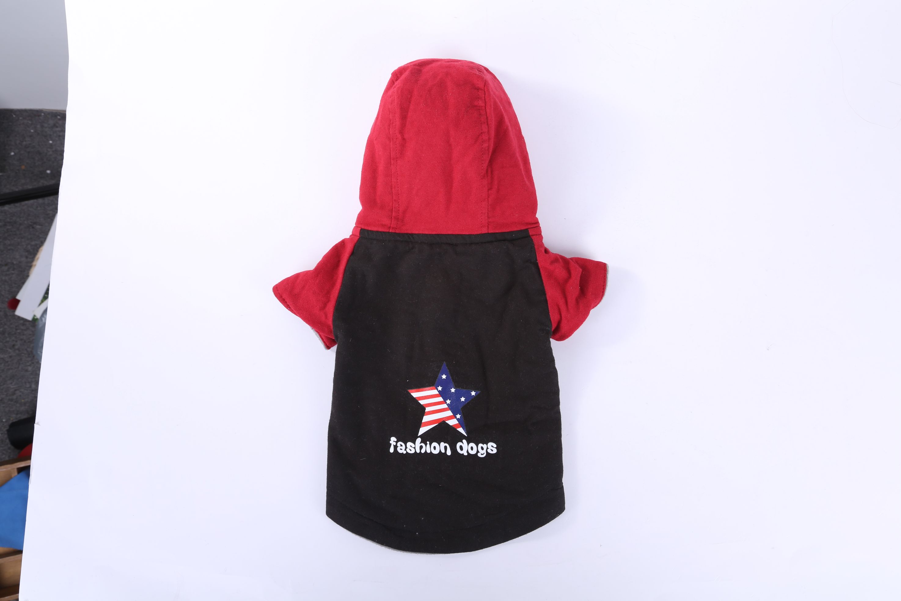 Direct sales and wholesale of red pet cotton-padded clothes from the manufacturer detail image 2