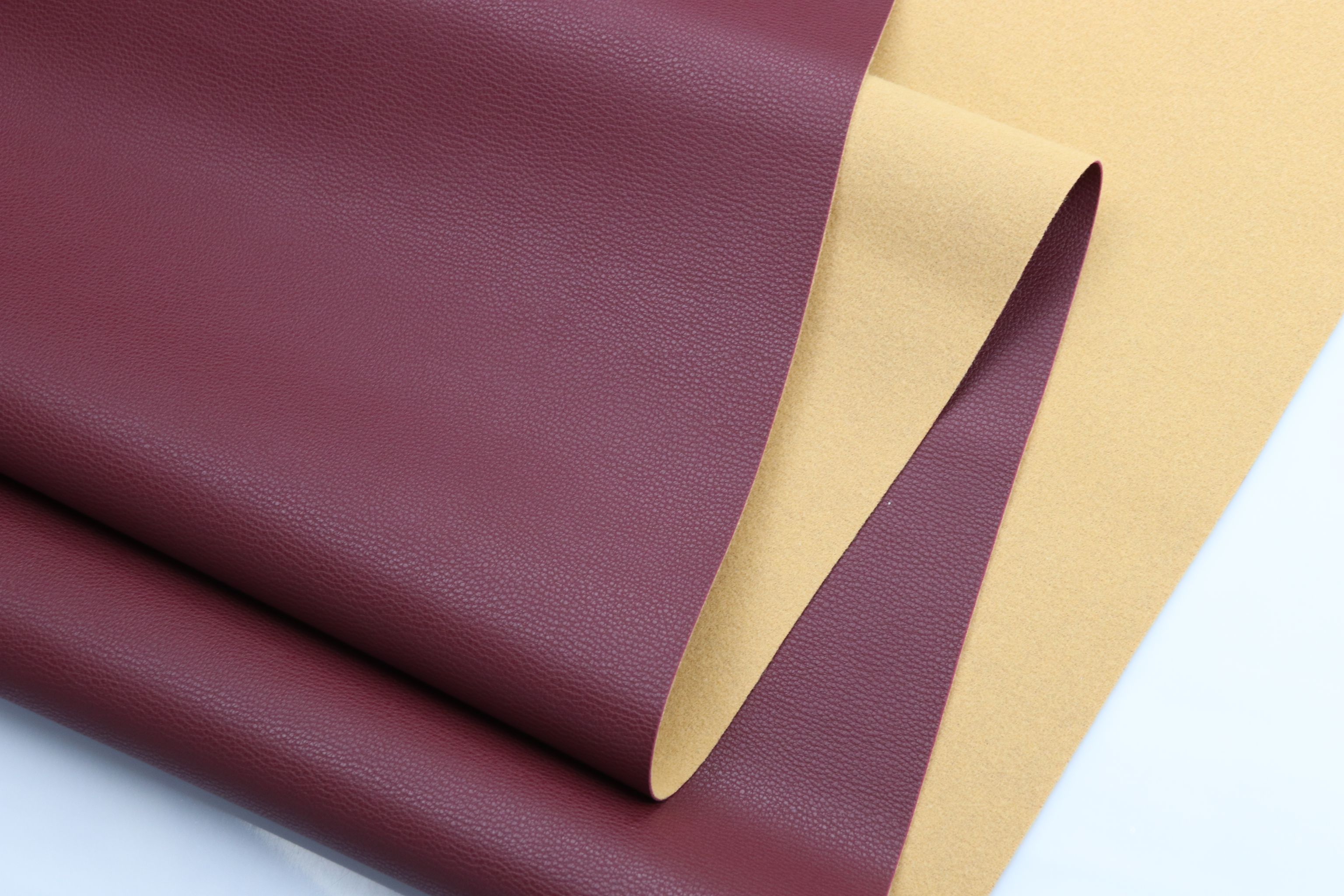 工厂直销现货pvc环保人造革细纹路箱包包装家居革面料