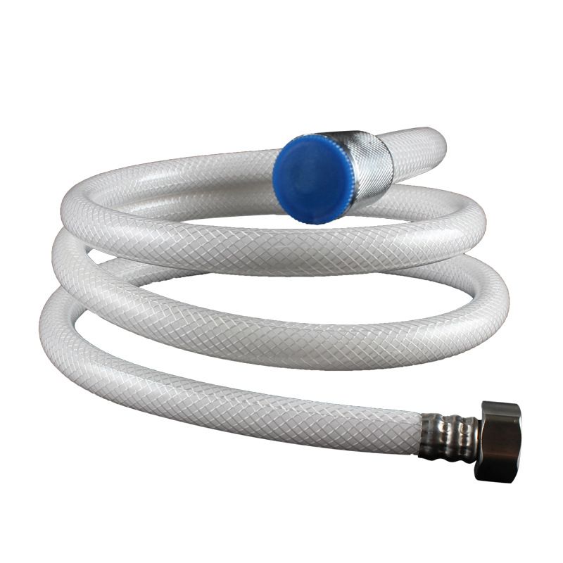 White Pvc Hose Shower Hose Bathroom Water Heater Rubber Plastic Hose undefined