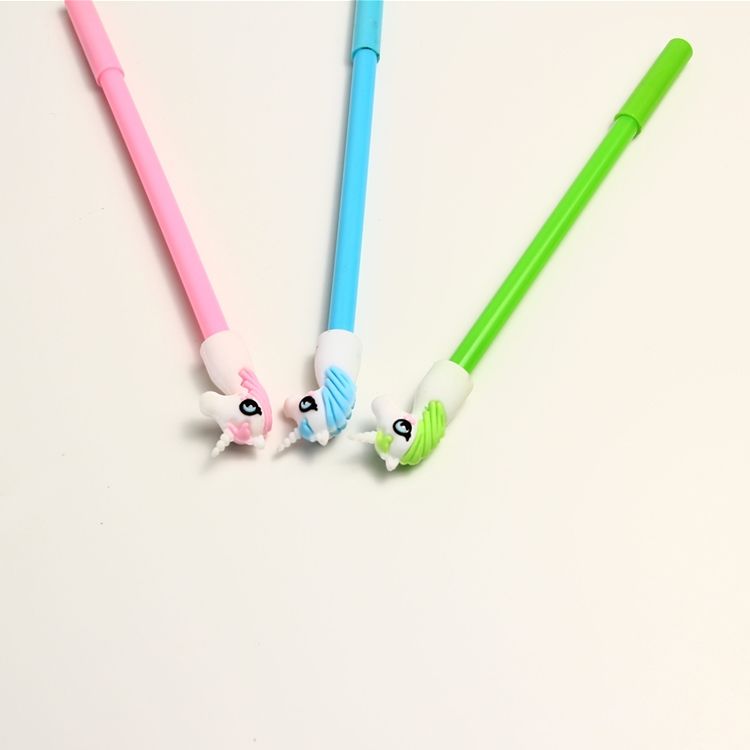 Long pole Unicorn Neutral Pen (other colors) Specification drawing