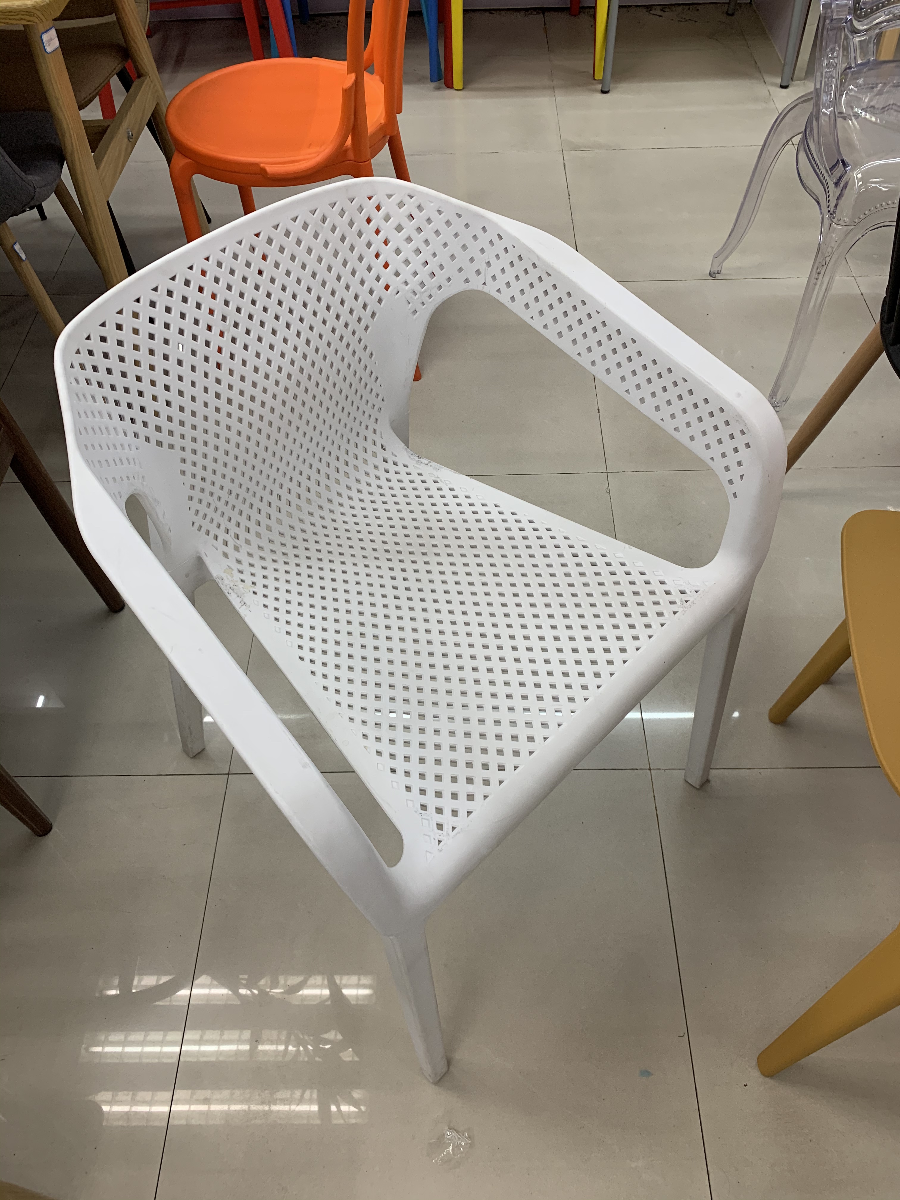 The Whole Network Leak Chair Is Available Indoors And Outdoors details Picture