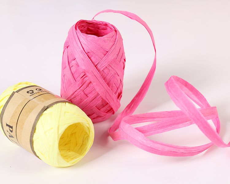 10M/卷 24卷/盒 盒装拉菲草纸绳手工DIY辅件工厂直销价详情9