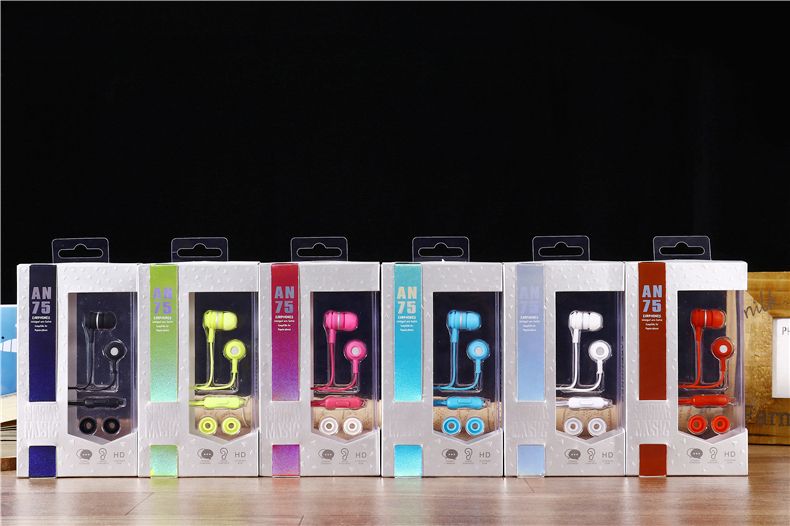 In-ear Headphones The AN-75 smartphone headphone is wired thumbnail
