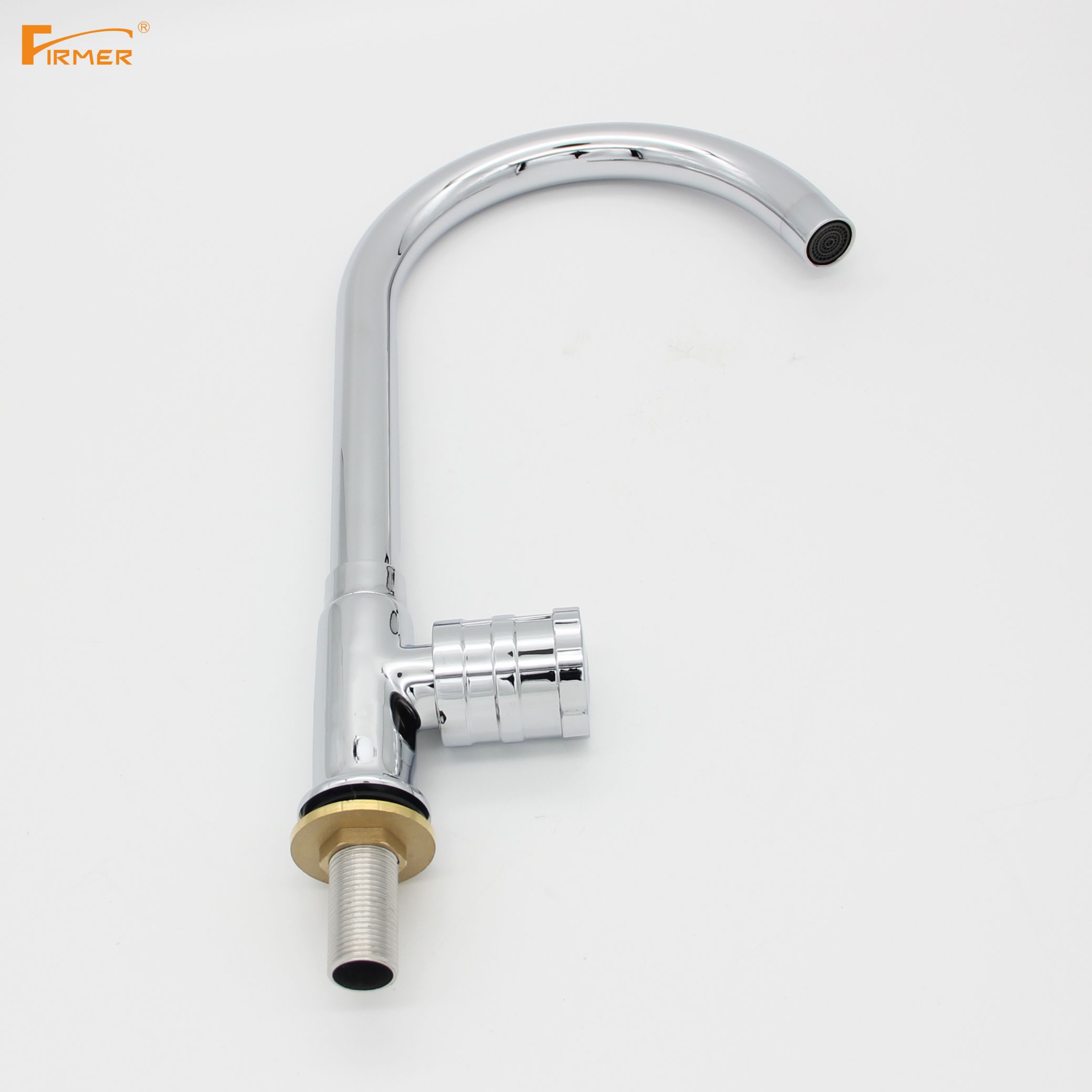 FIRMER vertical slow open full copper kitchen faucet household washing basin faucet trough bowl basin full figure