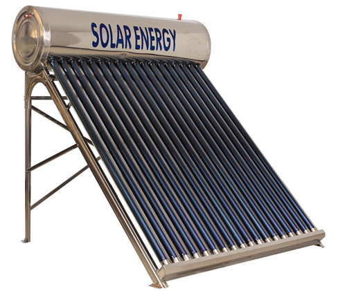 solar water heater: Non-pressure-bearing stainless steel 18-tube 180L solar water heater