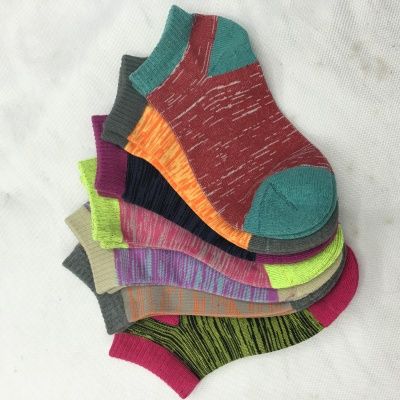 Cotton semi - brushed women 's socks