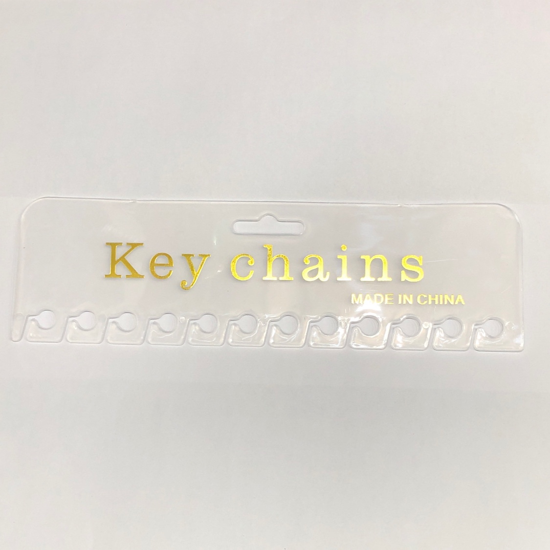 Manufacturers direct plastic card jewelry packaging custom 6*20