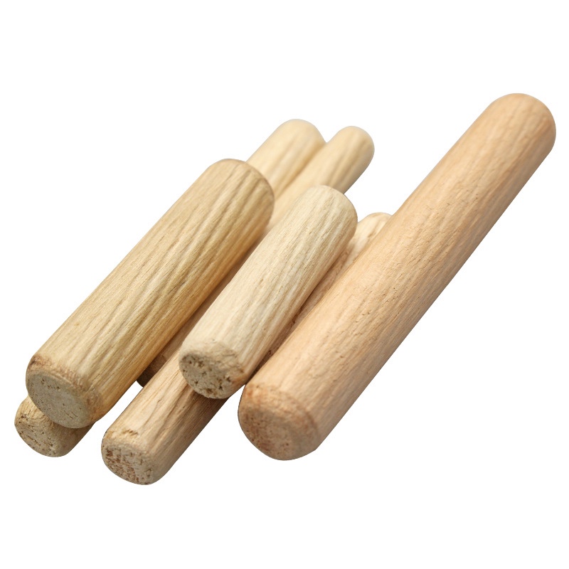 6m8m10m12 wood veneer, wood tenon, high-quality eucalyptus wood tip, wood plug, connecting pieces, furniture accessories, three-in-one wood veneer details Picture