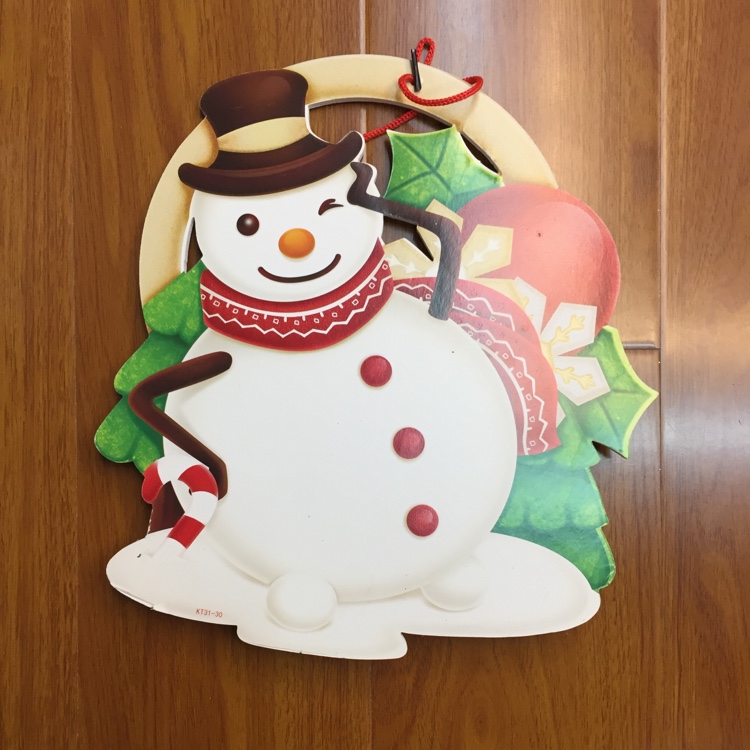 Wholesale large-sized Christmas foam pendants for Christmas holiday decorations details Picture