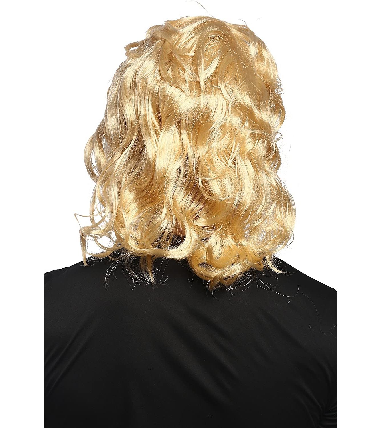 A short wig and beard of a golden foreigner pic 2