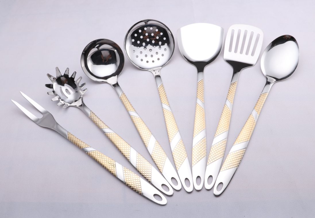 3310镀金八格纹七件套