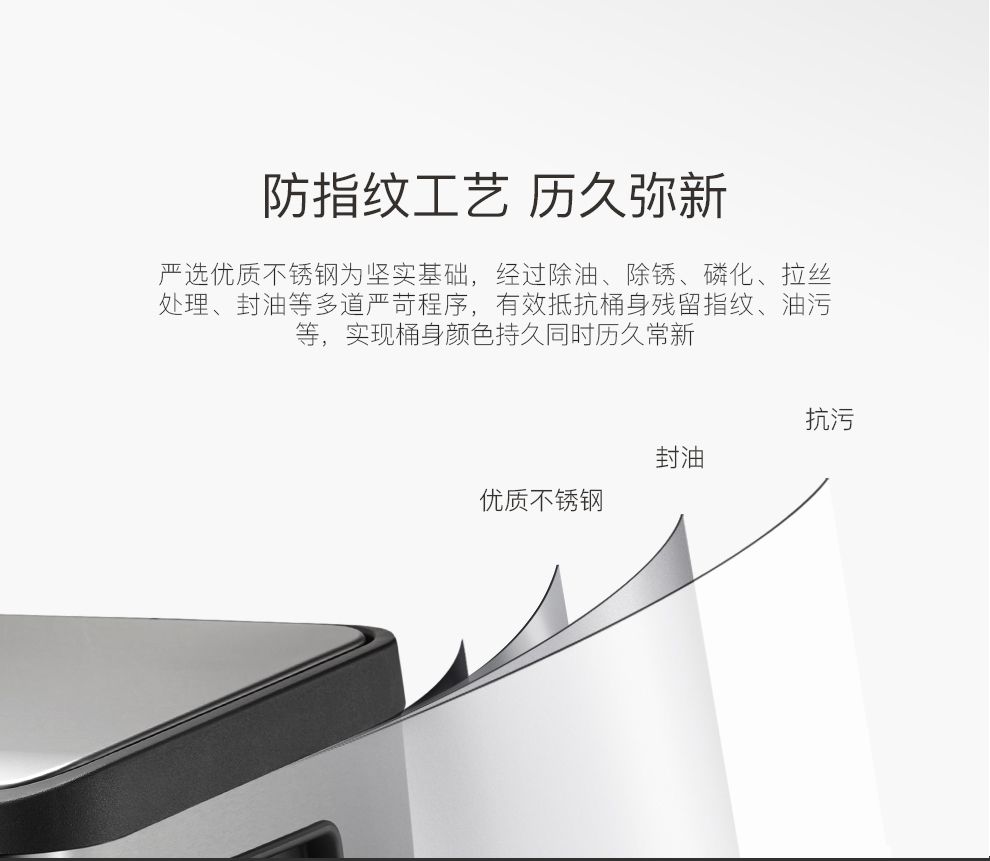 EKO分类垃圾脚踩开盖垃圾桶厨房客厅家用干湿分类垃圾桶 12L+12L详情图9