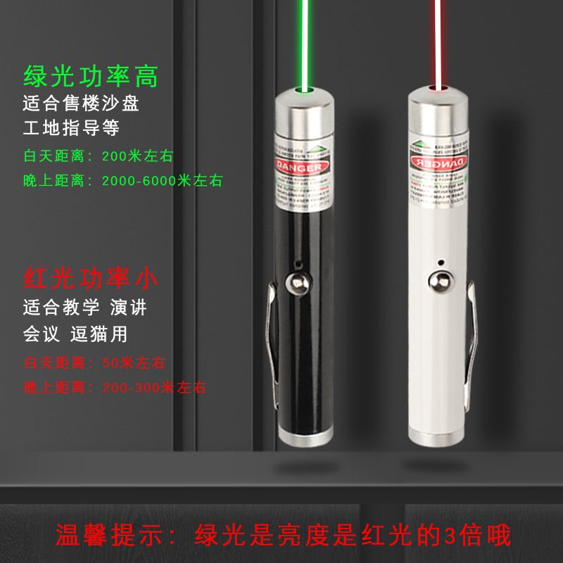 201USB激光灯镭射笔 充电激光灯USB售楼笔 绿光激光镭射笔激光灯详情图5
