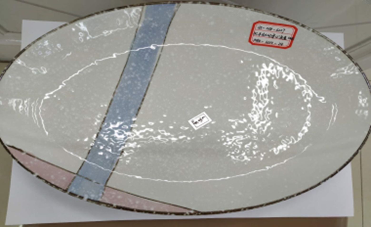 Geometric figure of YIWU Good DC hand-drawn 12 "fish dish (526) /35430 full figure