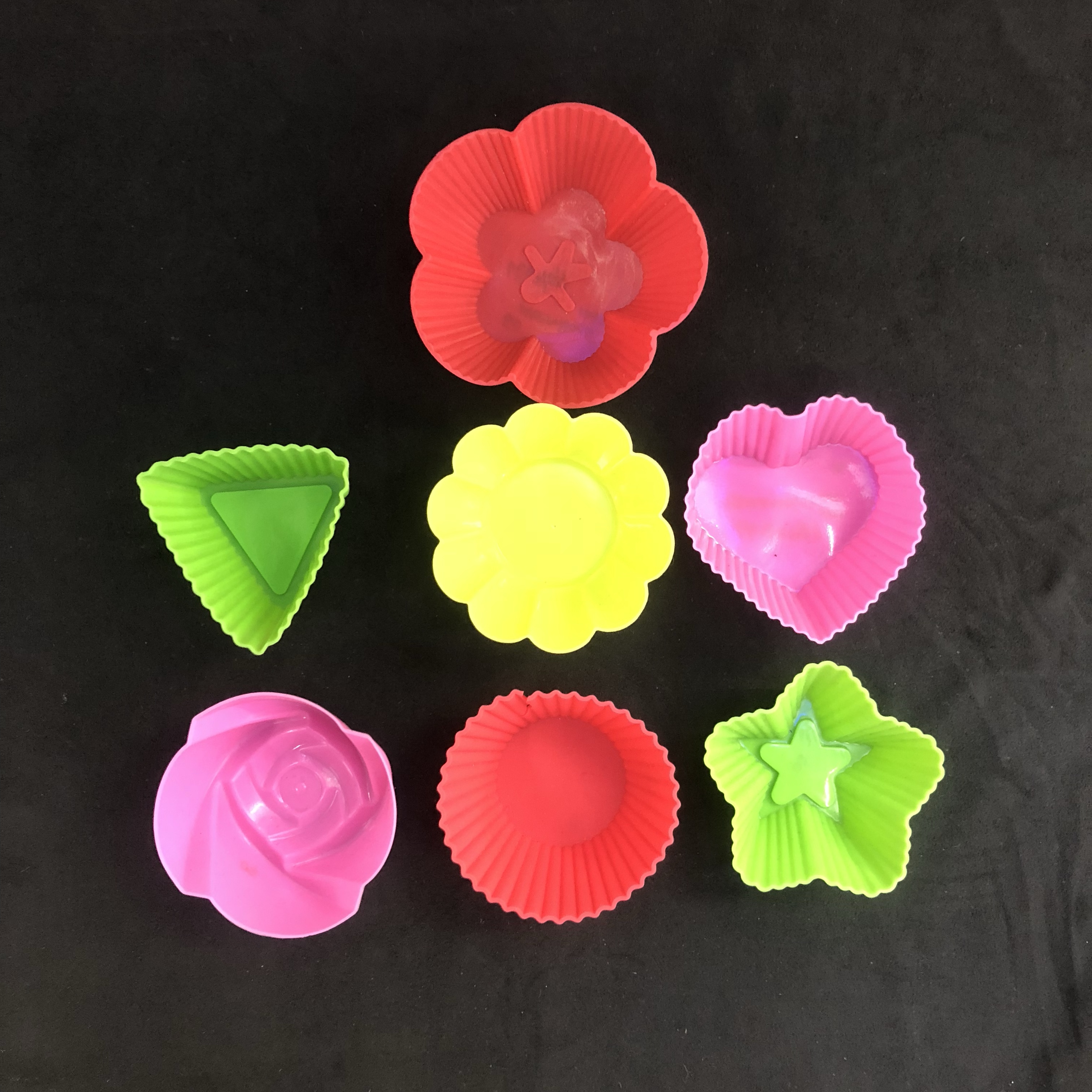 玫瑰花形蛋糕模细节图