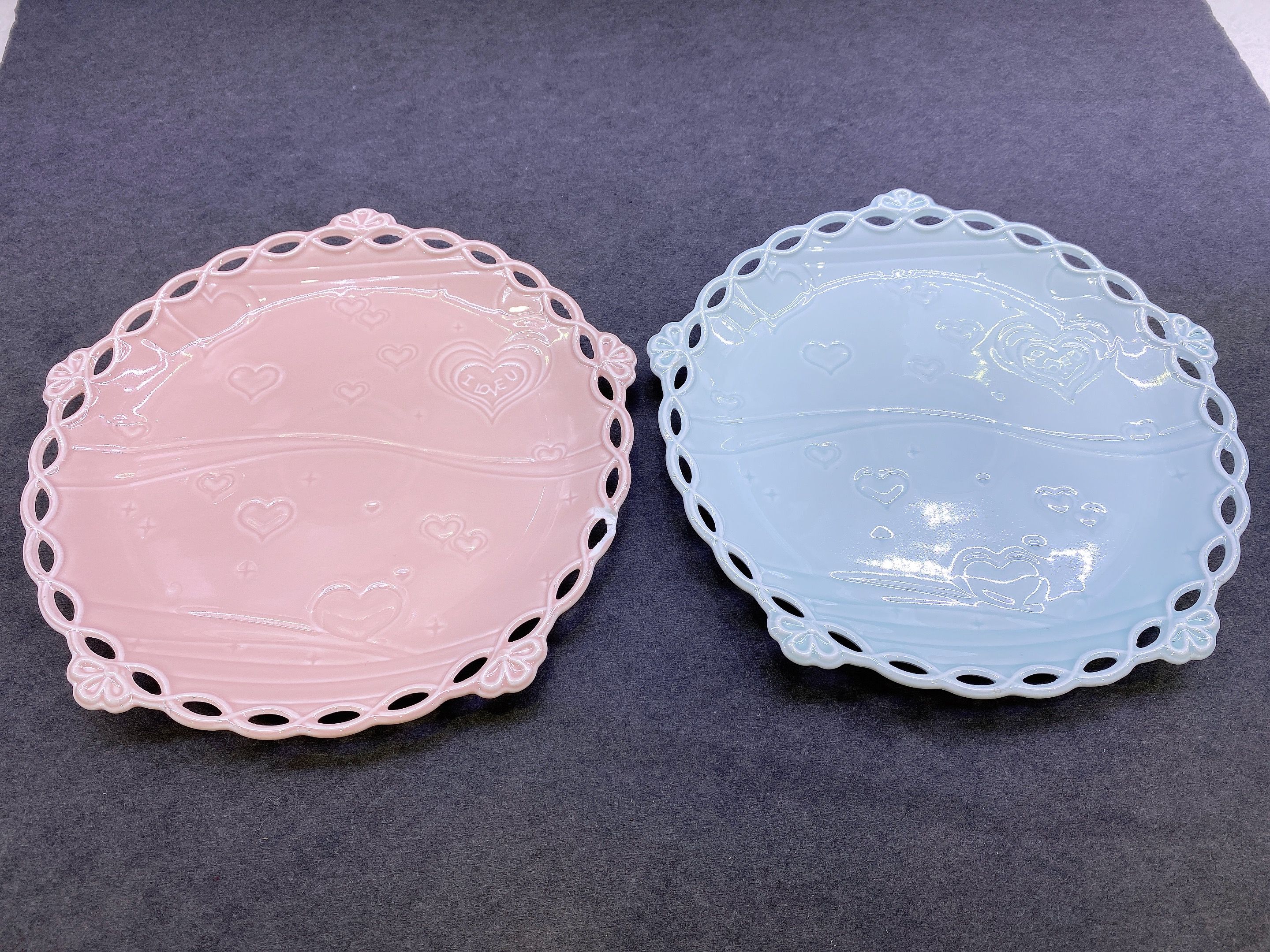 外贸色釉陶瓷盘  甜点盘 餐盘