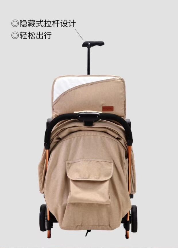 Baby stroller, three-fold airplantable baby stroller, defecating type children's stroller A10-B detail image 2