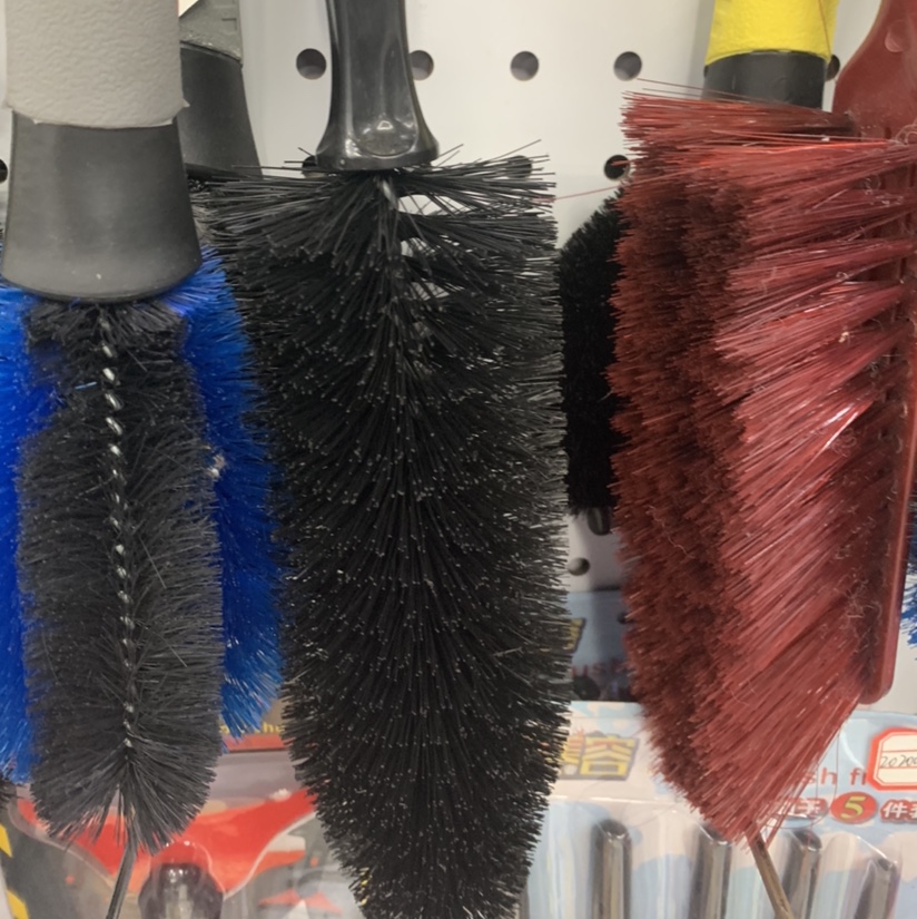 洗车刷软毛长柄清洁汽车家用带泡沫瓶喷水轮胎轮毂刷