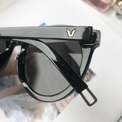 Korean star sunglasses six bears: The legend of the blue sea, men's and women's street style sunglasses, black to make the face slimmer, Instagram detail image 3