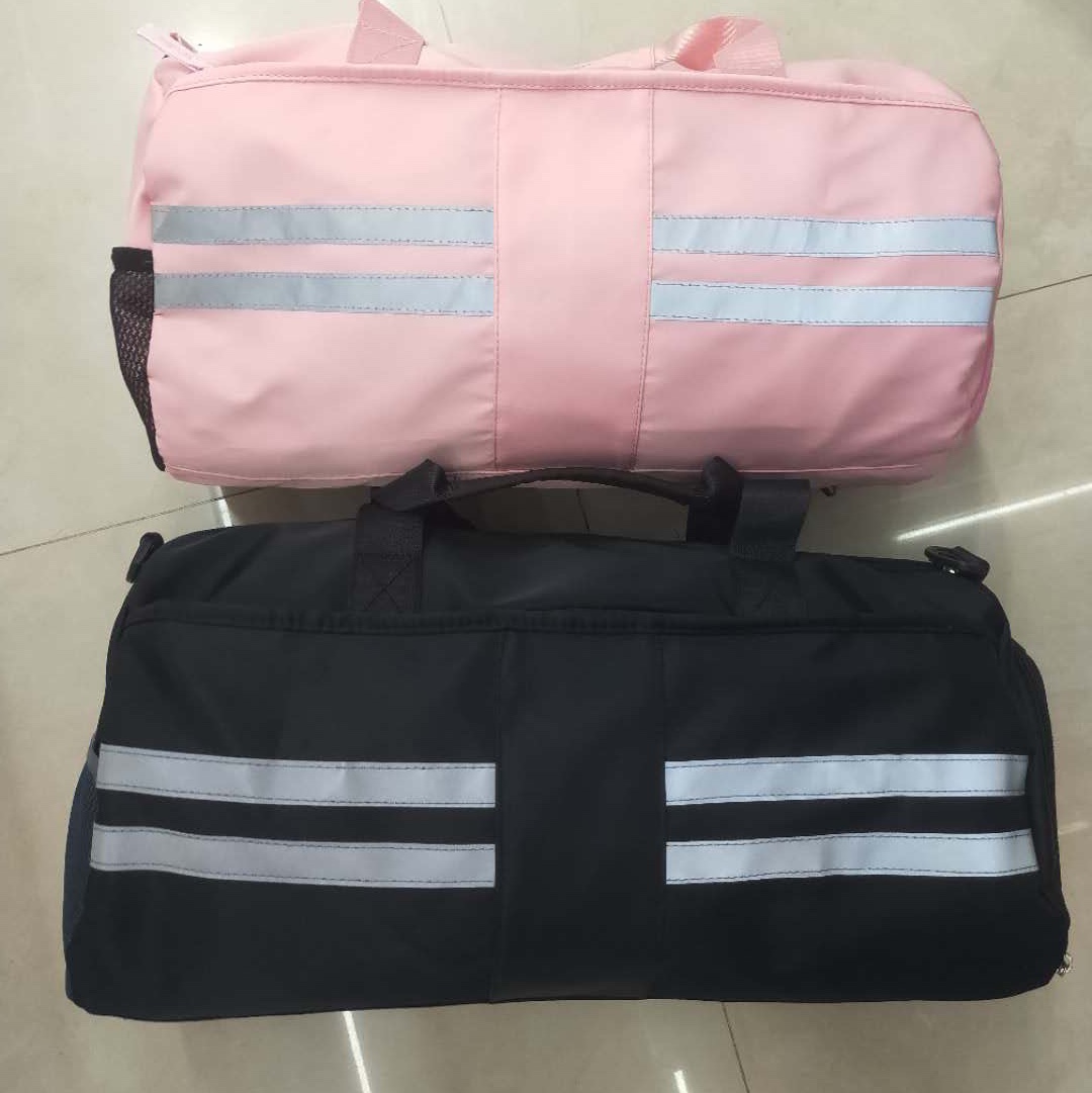 新款批发运动健身旅行包干湿分离带鞋位可印logo包