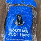 Brazilian wool hair 巴西假发 丙纶丝新品 脏辫非洲