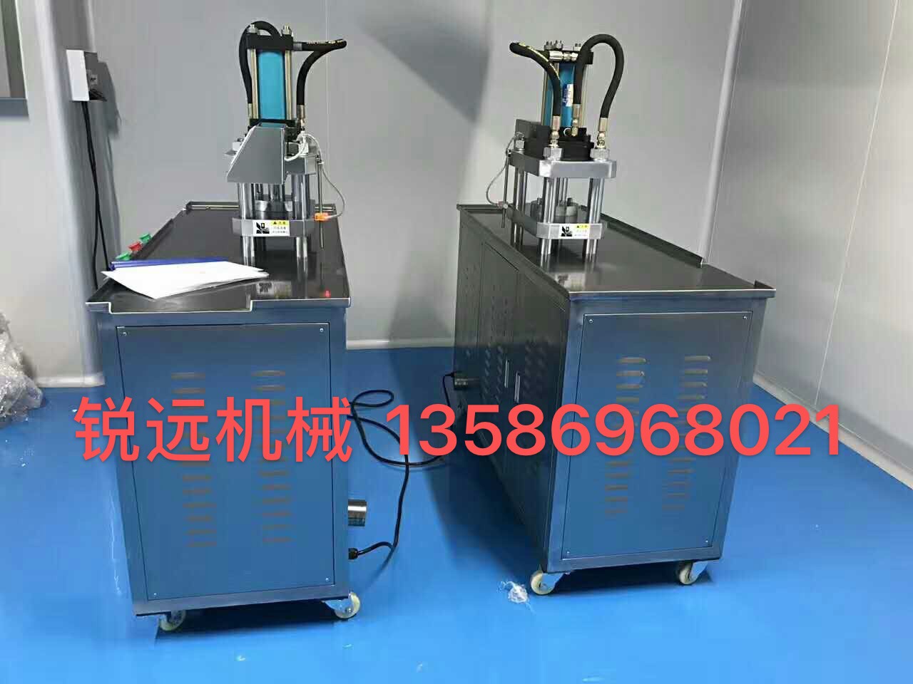 Semi-automatic powder press Specification drawing
