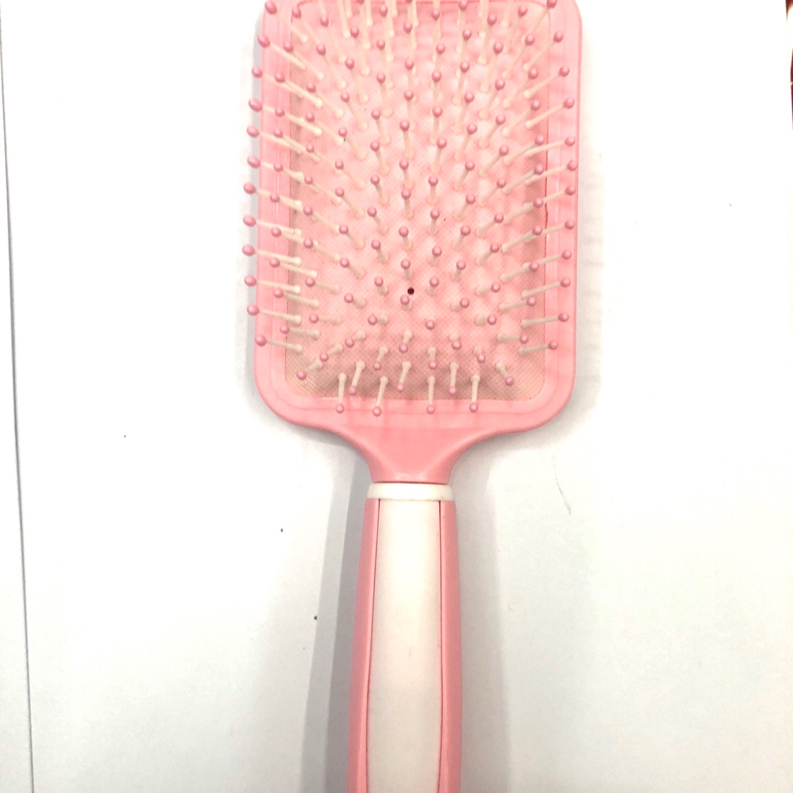Factory direct 9586-4 pink plastic comb air bag massage comb hair comb thumbnail