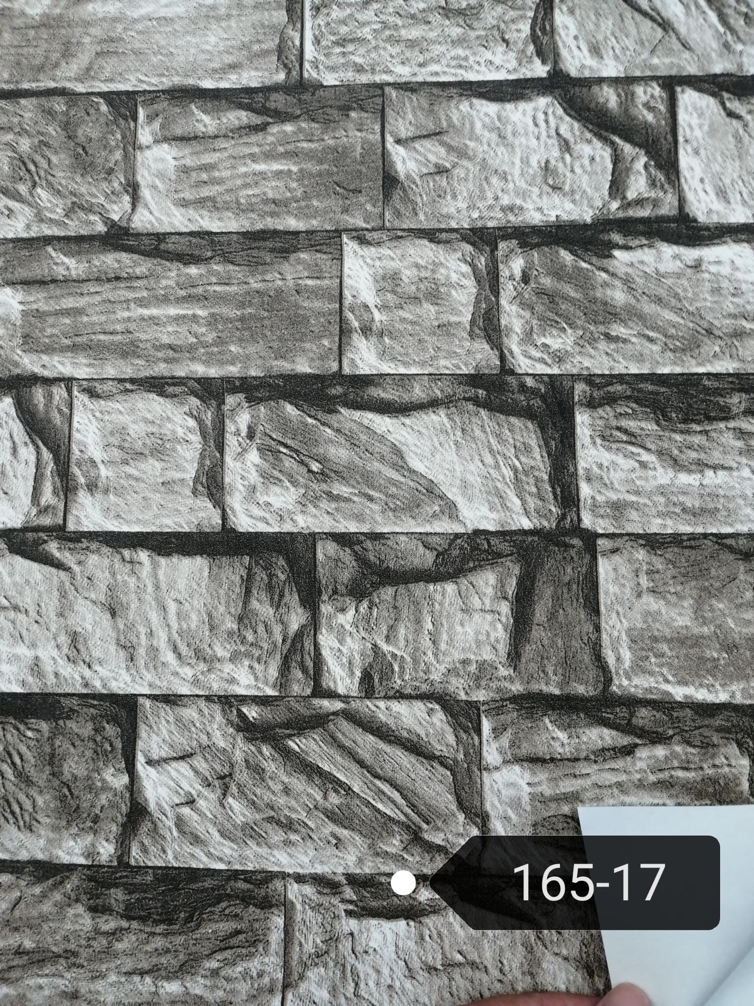 Best-selling PVC stone wallpaper thumbnail