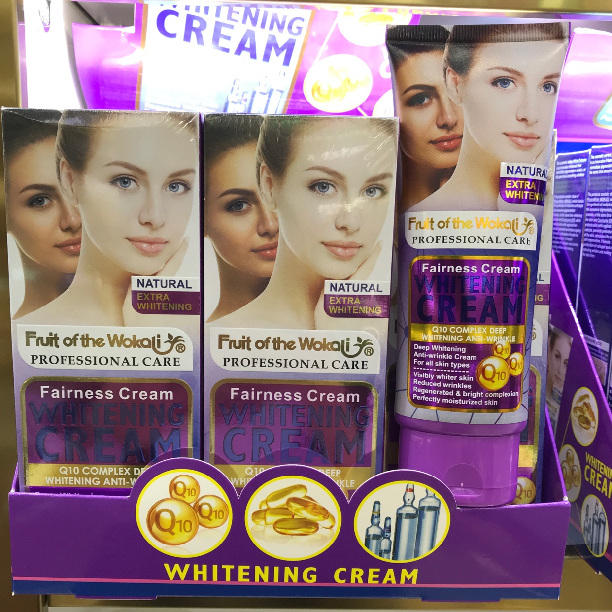 Q10 Whitening cream 130ml full figure