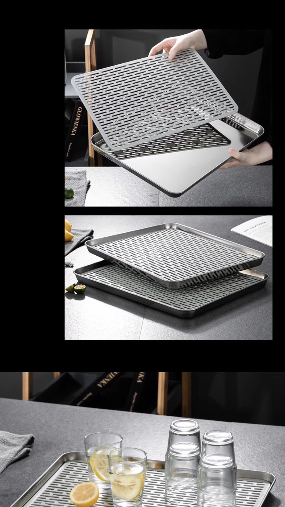 304 Draining tray set undefined