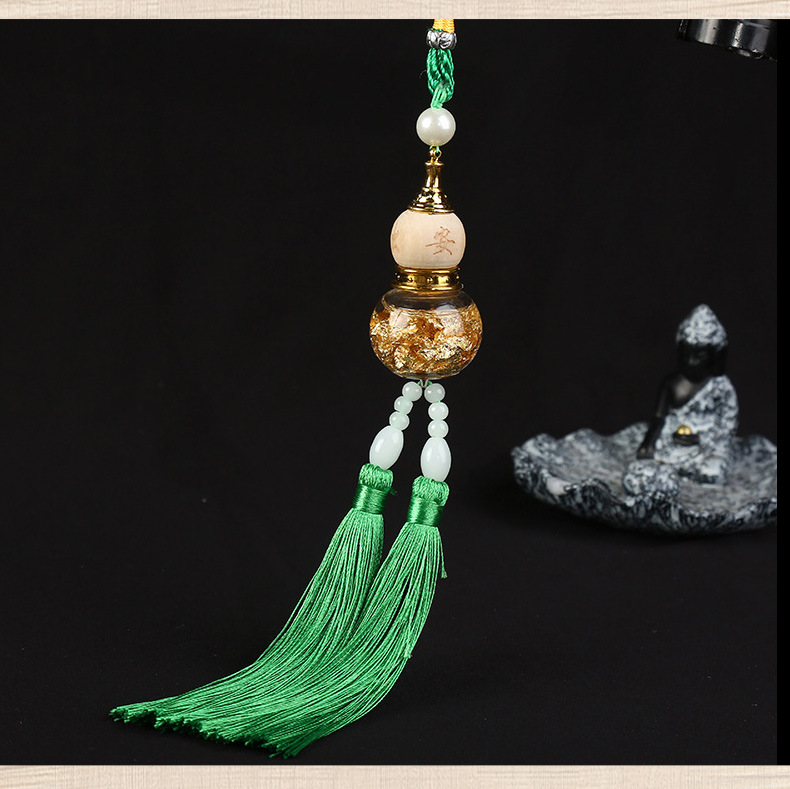 汽车挂件香水葫芦吊坠车载琉璃挂饰车内装饰品车饰吊坠批发