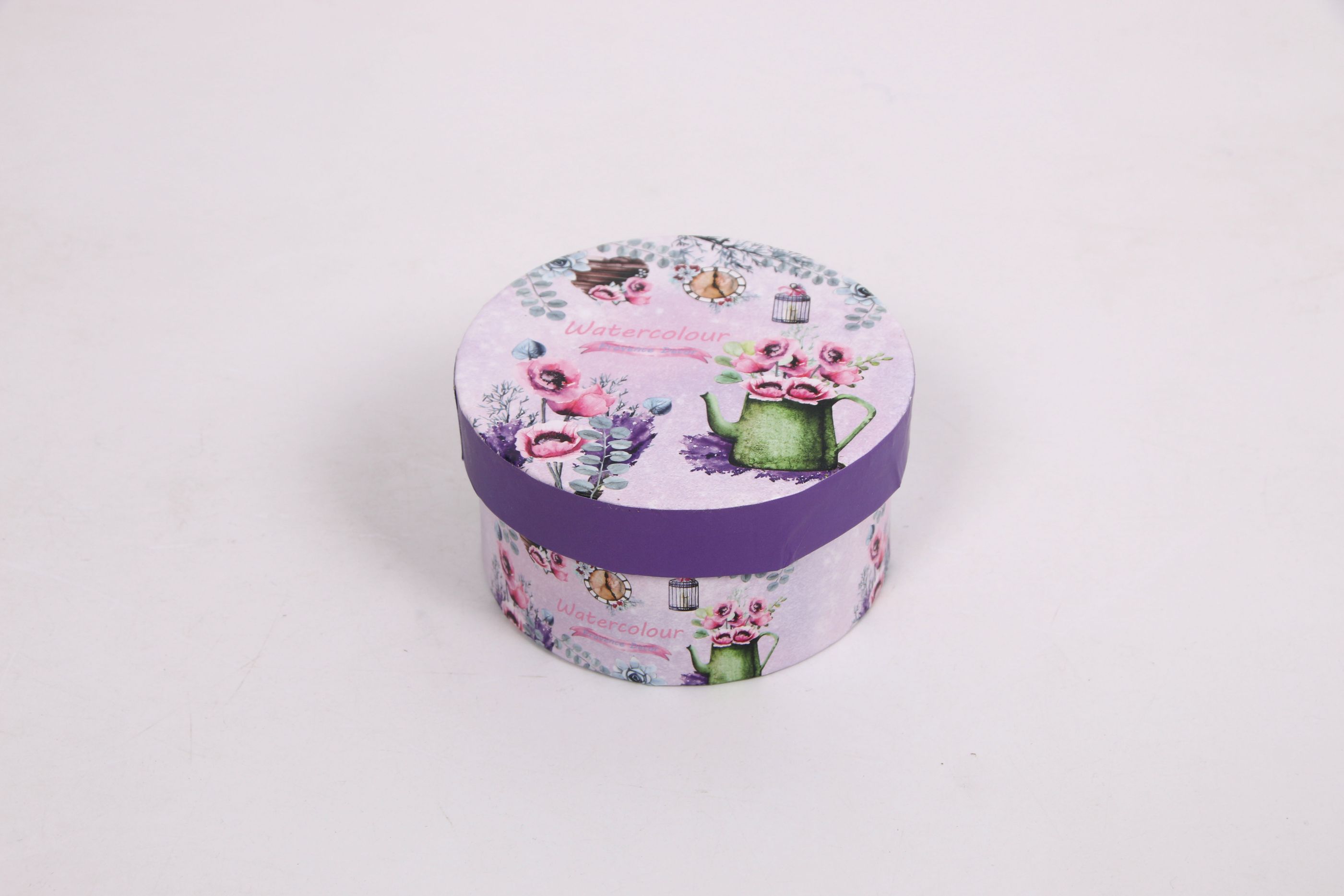 A single round gift box, jewelry box, present box and wedding candy box detail image 5