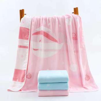 婴童抱被、被芯实物图