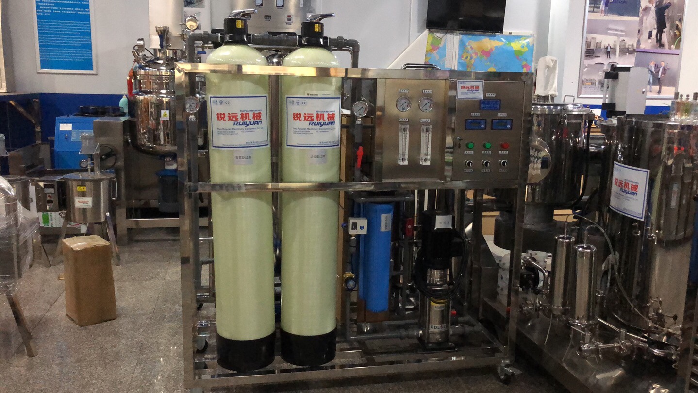 500L stainless steel water treatment machine quality guaranteed. Ruiyuan Machinery operates with integrity Specification image
