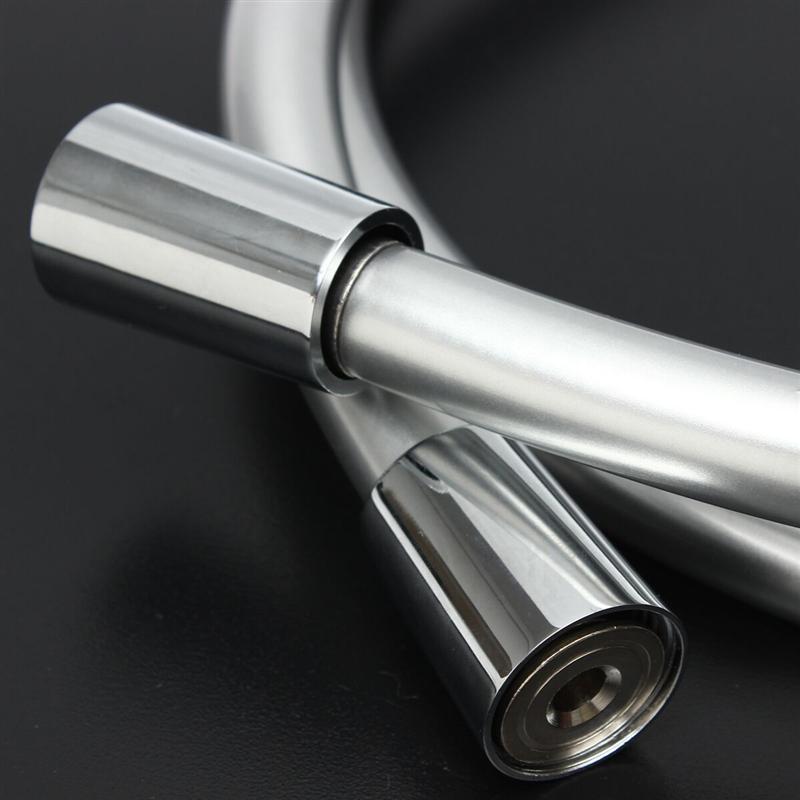 Pvc Shower Hose Platinum Silver Bright Silver Grey/Gold Bronze Anti-Winding Spin High Quality Hose details Picture