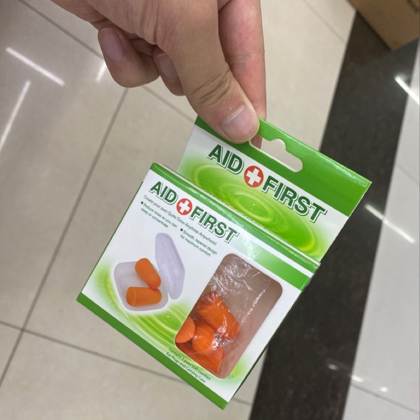 一次性防护用品 防护耳塞 隔音耳塞 睡眠耳塞 防噪音耳塞产品图