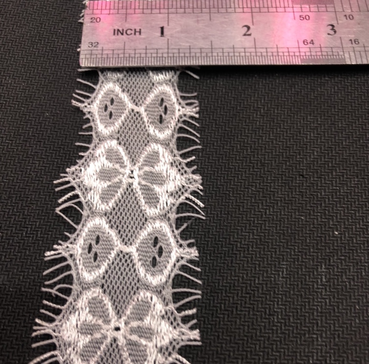 The manufacturer produces exquisite lace fabric and lace trims