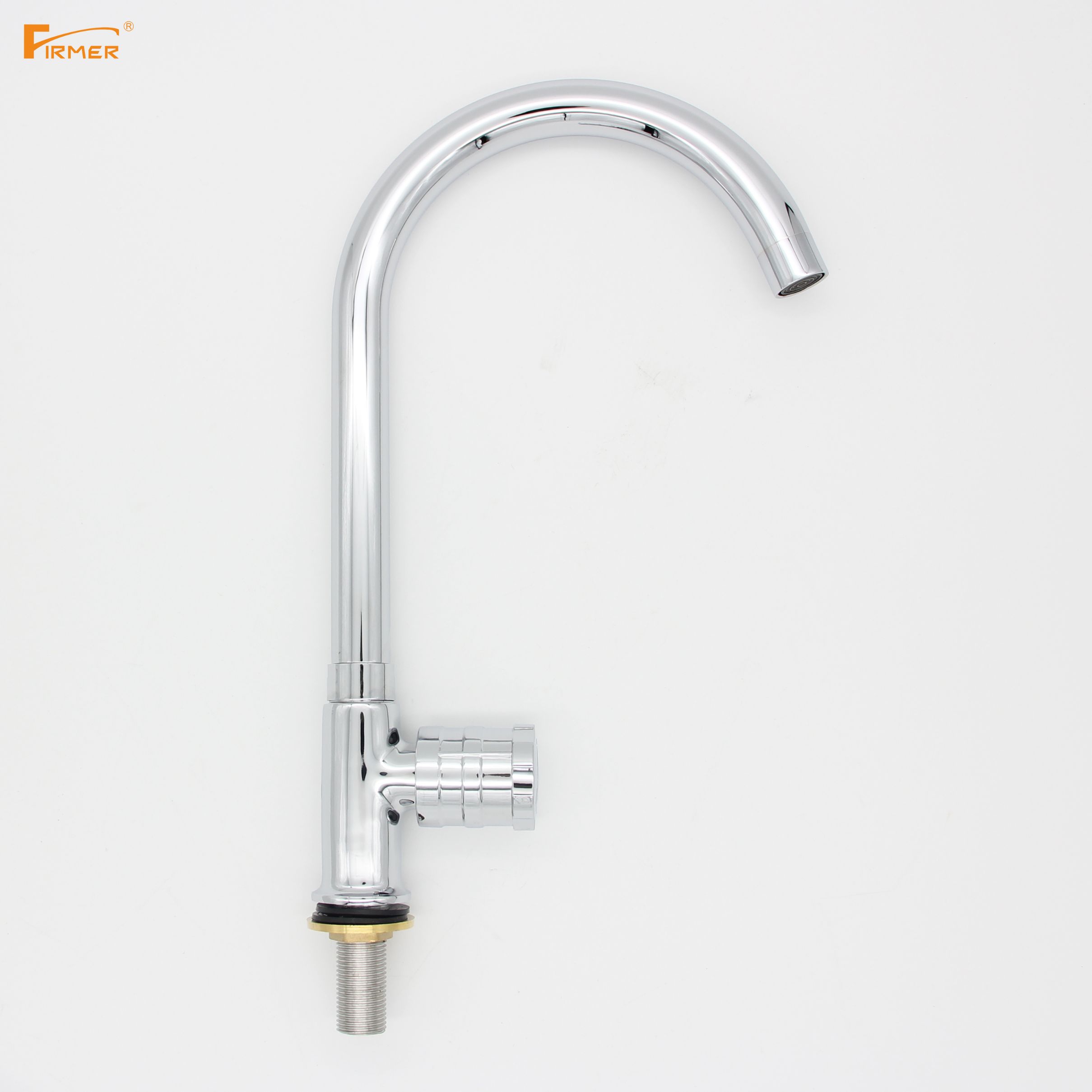 FIRMER vertical slow open full copper kitchen faucet household washing basin faucet trough bowl basin details Picture