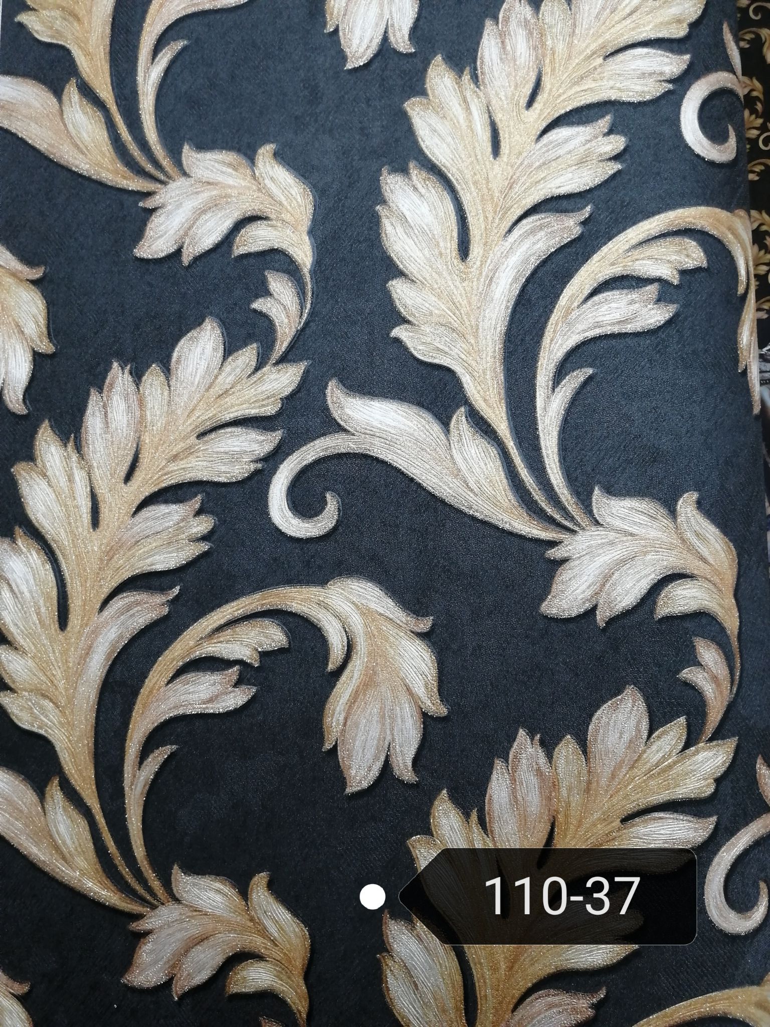 Classic pattern of endless PVC wallpaper fashion