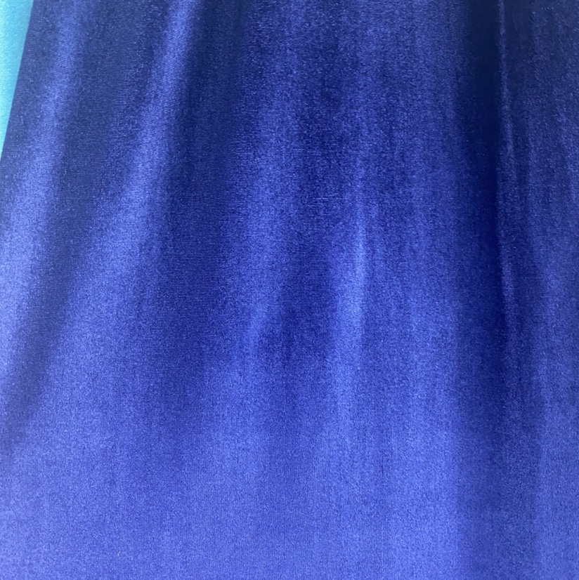 South Korea Cashmere Manufacturers Direct Sales Dark Blue Color Clothing Fabric Spot Manufacturers Direct Sales