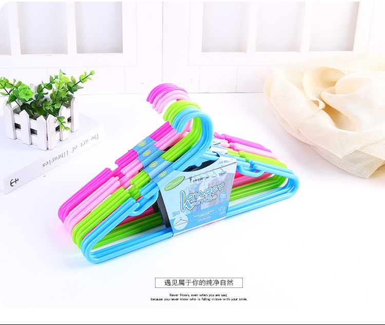 Lt-1016 Plastic hanger dry and wet hanger household hanger thumbnail