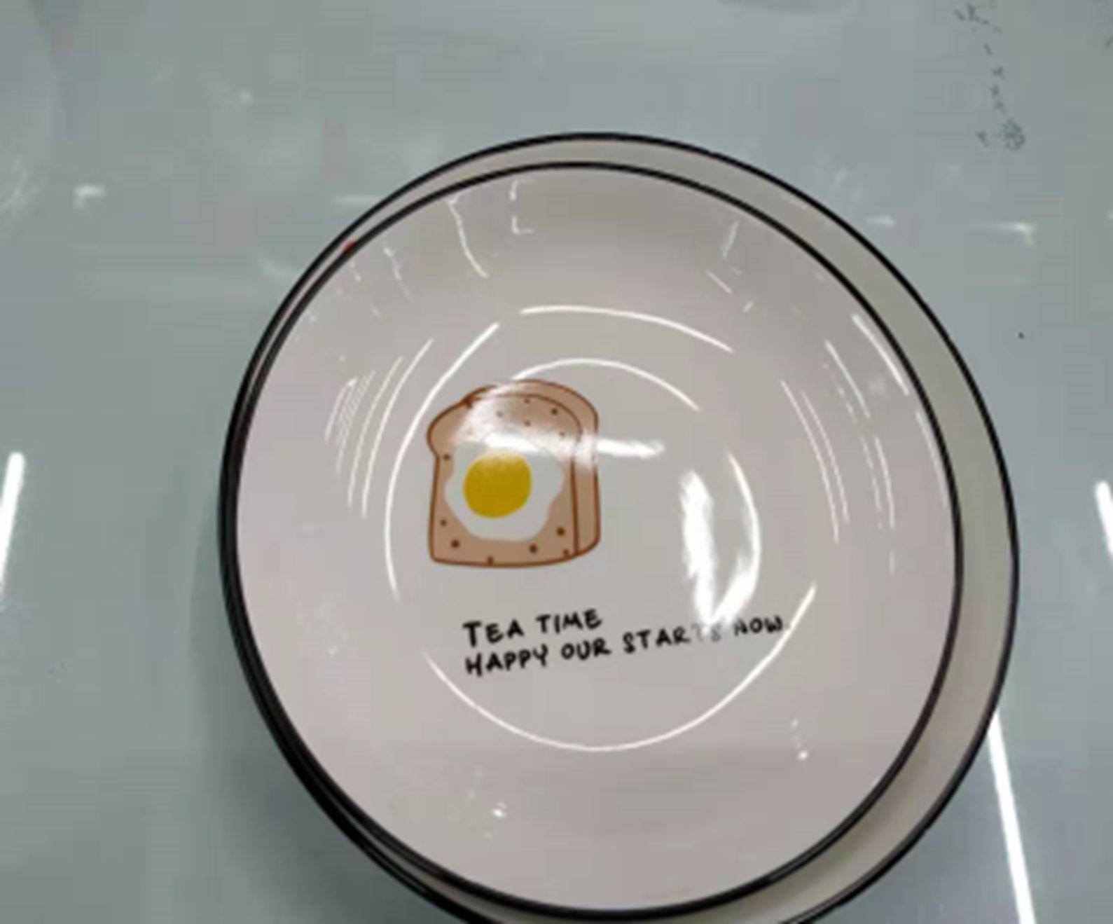 Yiwu Good YJ bread 8-inch rice plate /35430
